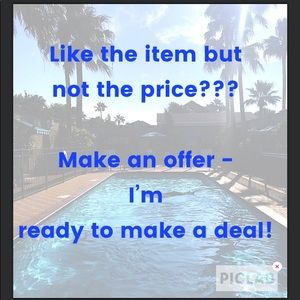 Make an offer! Motivated to sell. 😃